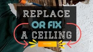 fix a ceiling